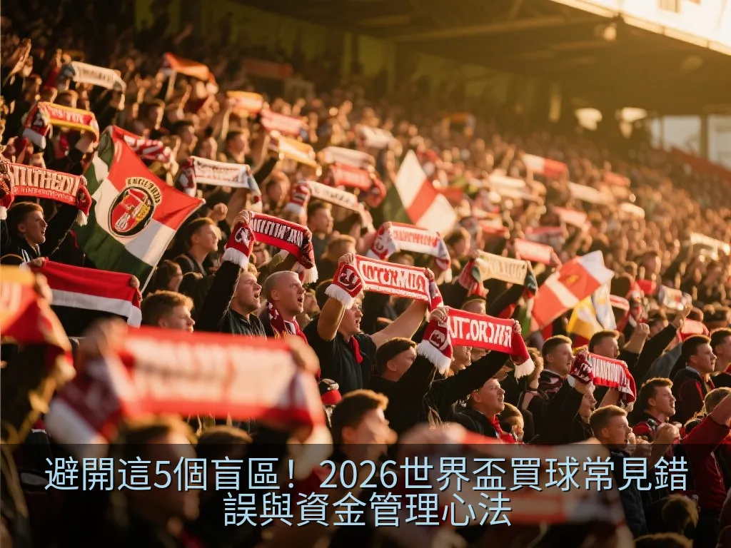 避開這5個盲區！2026世界盃買球常見錯誤與資金管理心法